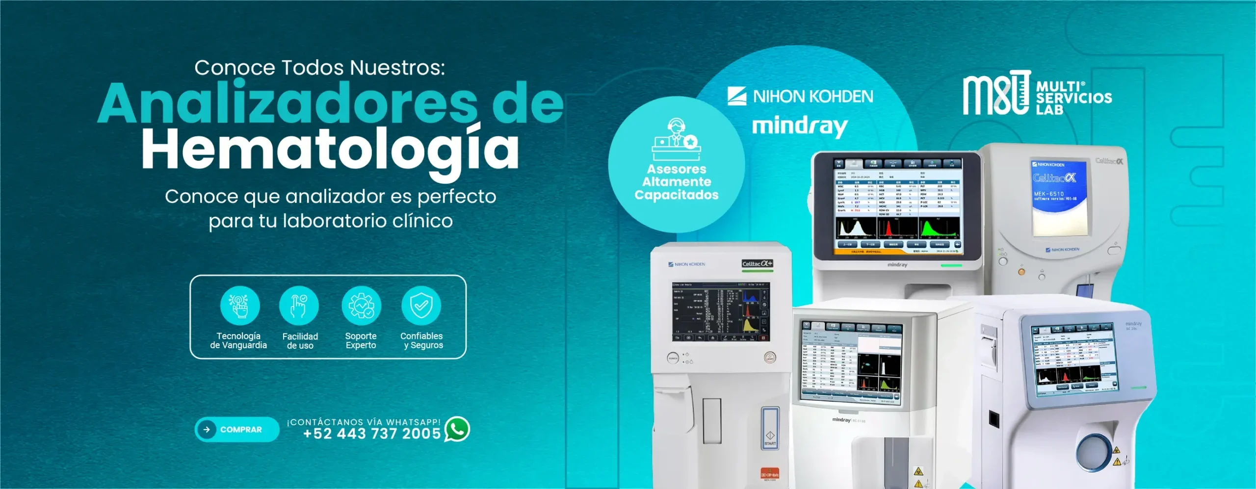 Analizadores de hematologia