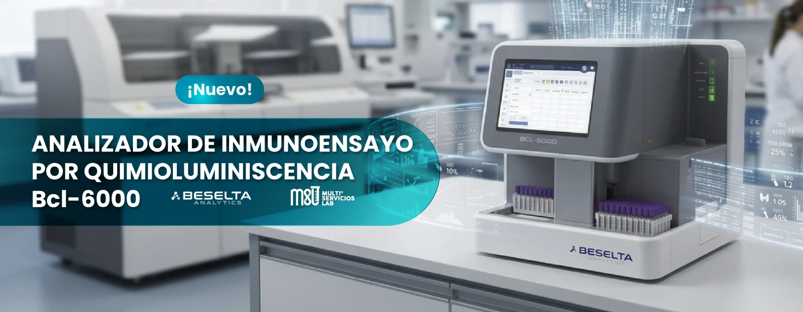 Analizador de inmunoensayo por quimioluminiscencia beselta