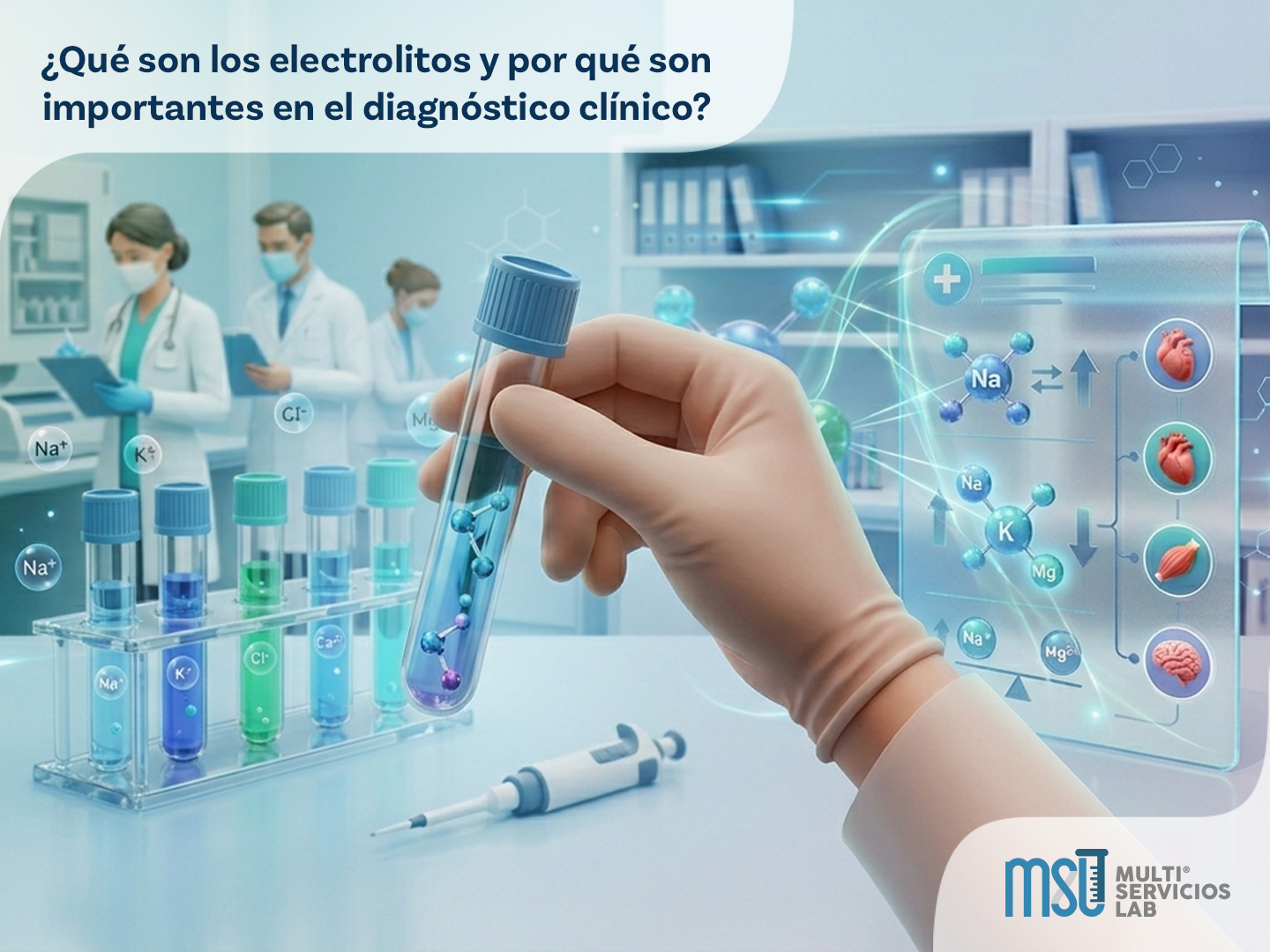 ¿Qué son los electrolitos y por qué son importantes en el diagnóstico clínico?