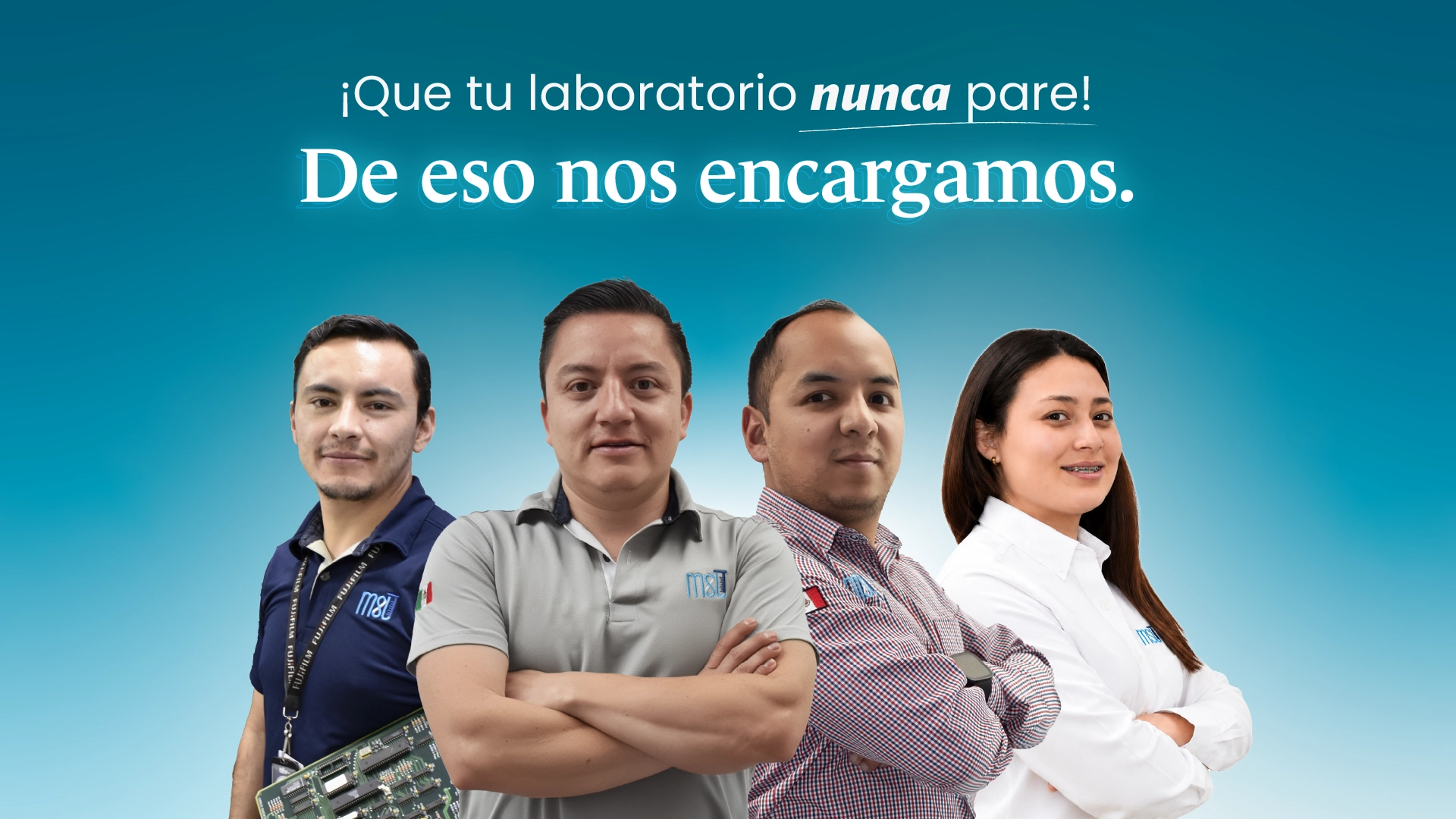 Que tu laboratorio nunca se detenga: el respaldo de Multiservicioslab